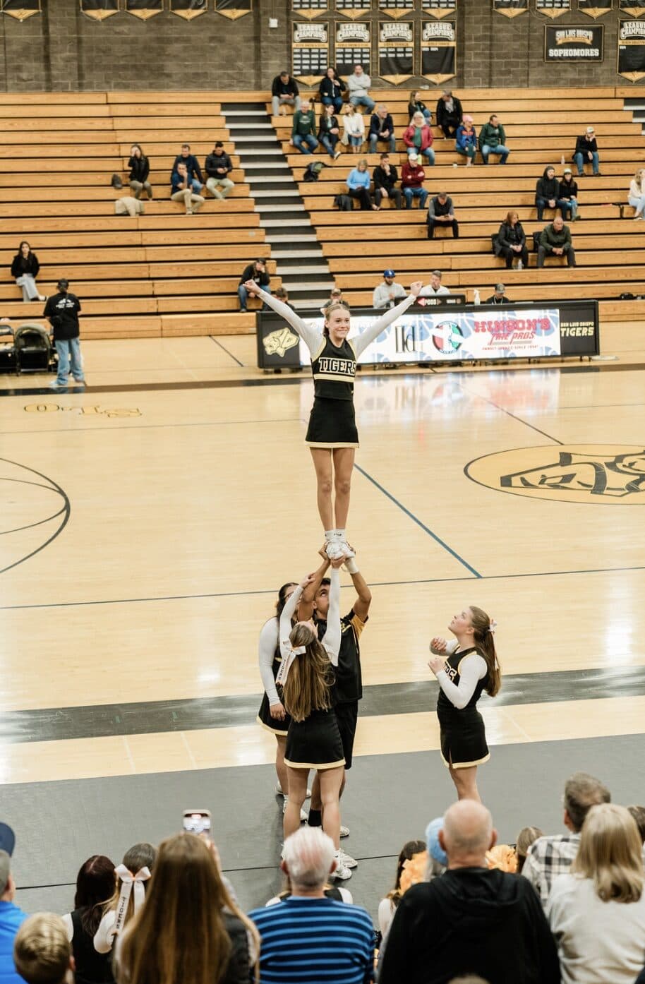 Tiger Winter Cheer action photo 2