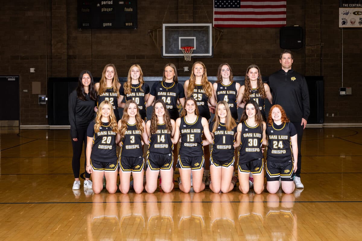 Girls Basketball team photo