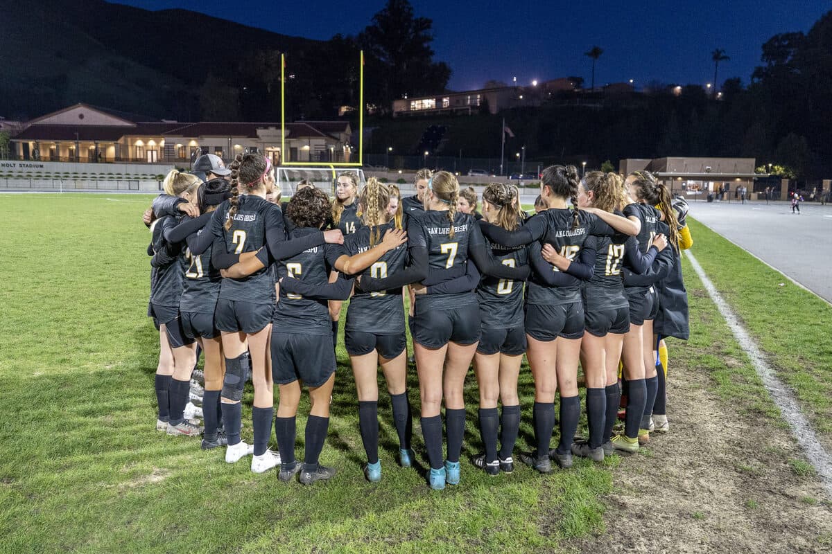 Girls Soccer action photo 1