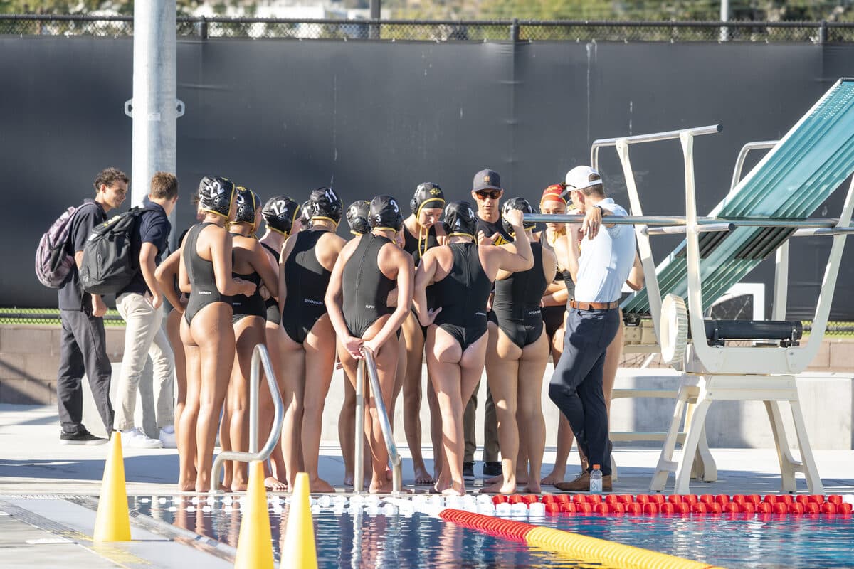 Girls Water Polo action photo 2