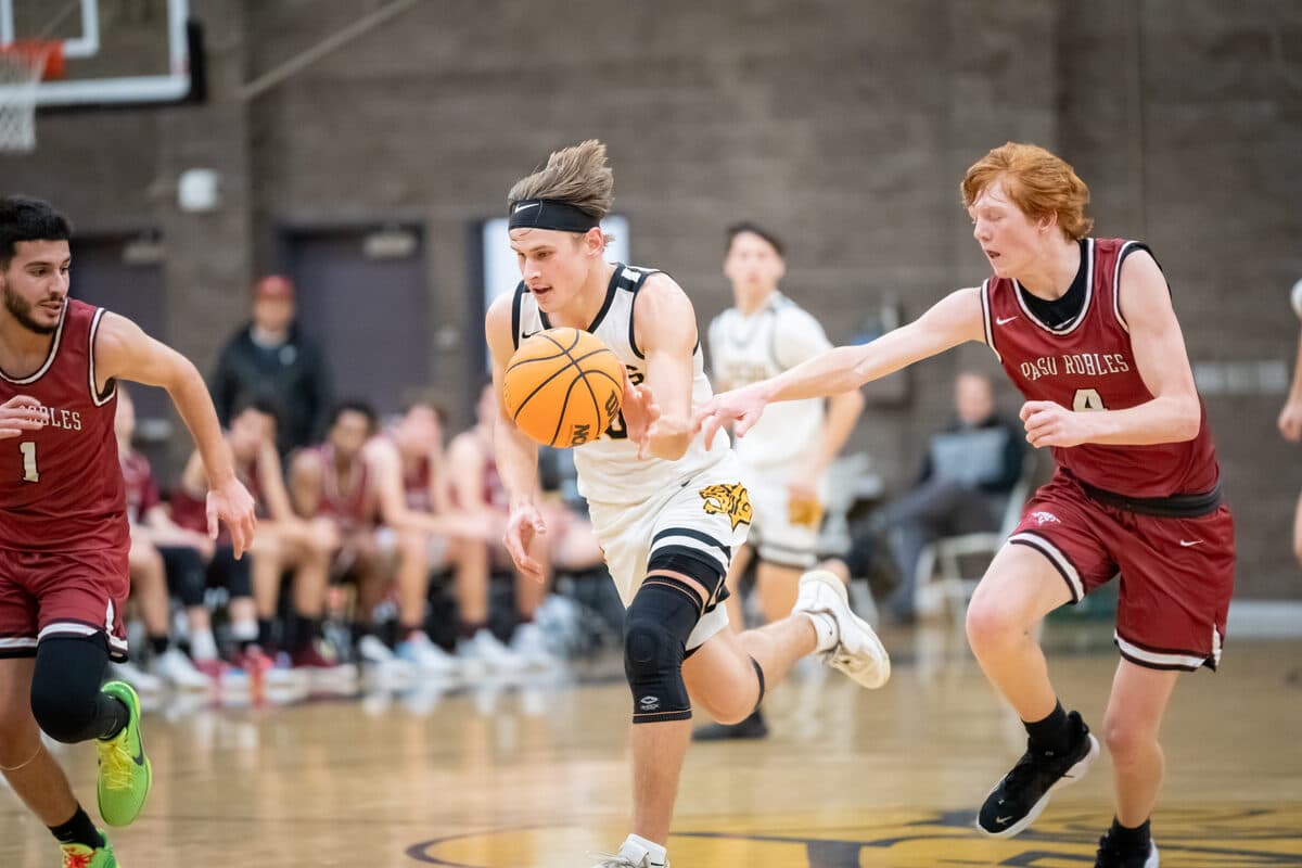 Boys Basketball action photo 1