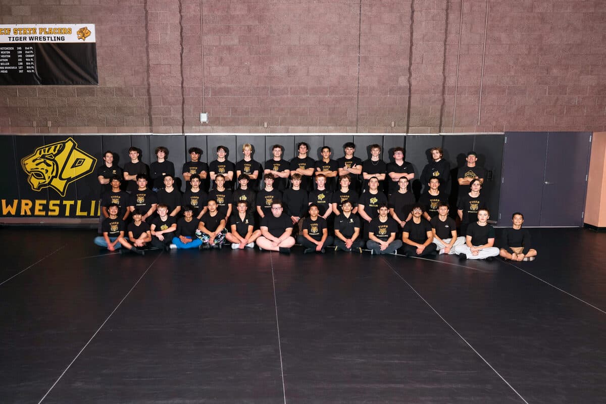Boys Wrestling team photo