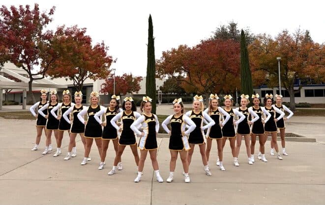 Traditional Competitive Cheer team photo